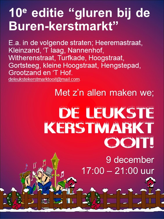 10e Editie "de Leukste Kerstmarkt Ooit" - Bolsward